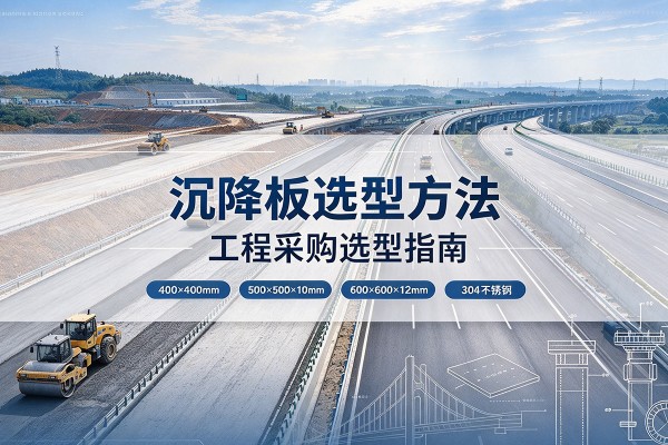 深圳沉降板选择方法