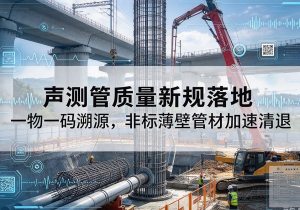 深圳声测管质量新规落地，一物一码溯源，非标薄壁管材加速清退