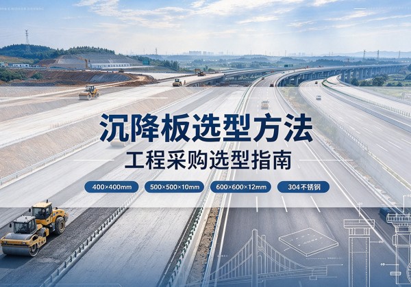 深圳沉降板选择方法